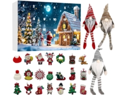 Calendário Do Advento De Gnomos 2025 24 Estatuetas De Anões Para O Natal De 2025 Decoração De Na Gokoco