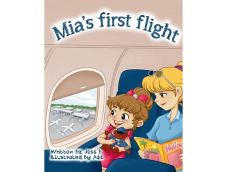 Livro Mias First Flight de Jessica Baerg (Inglês)