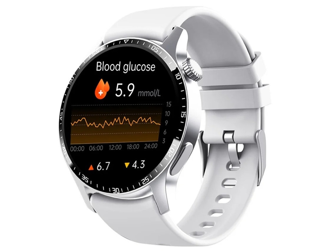 Smartwatch Com Açúcar Sem Oxigênio No Sangue Sem Sangue Frequência Cardíaca Temperatura Monitoramento de Saúde Chamadas Bluetooth E Vários M Bestvite