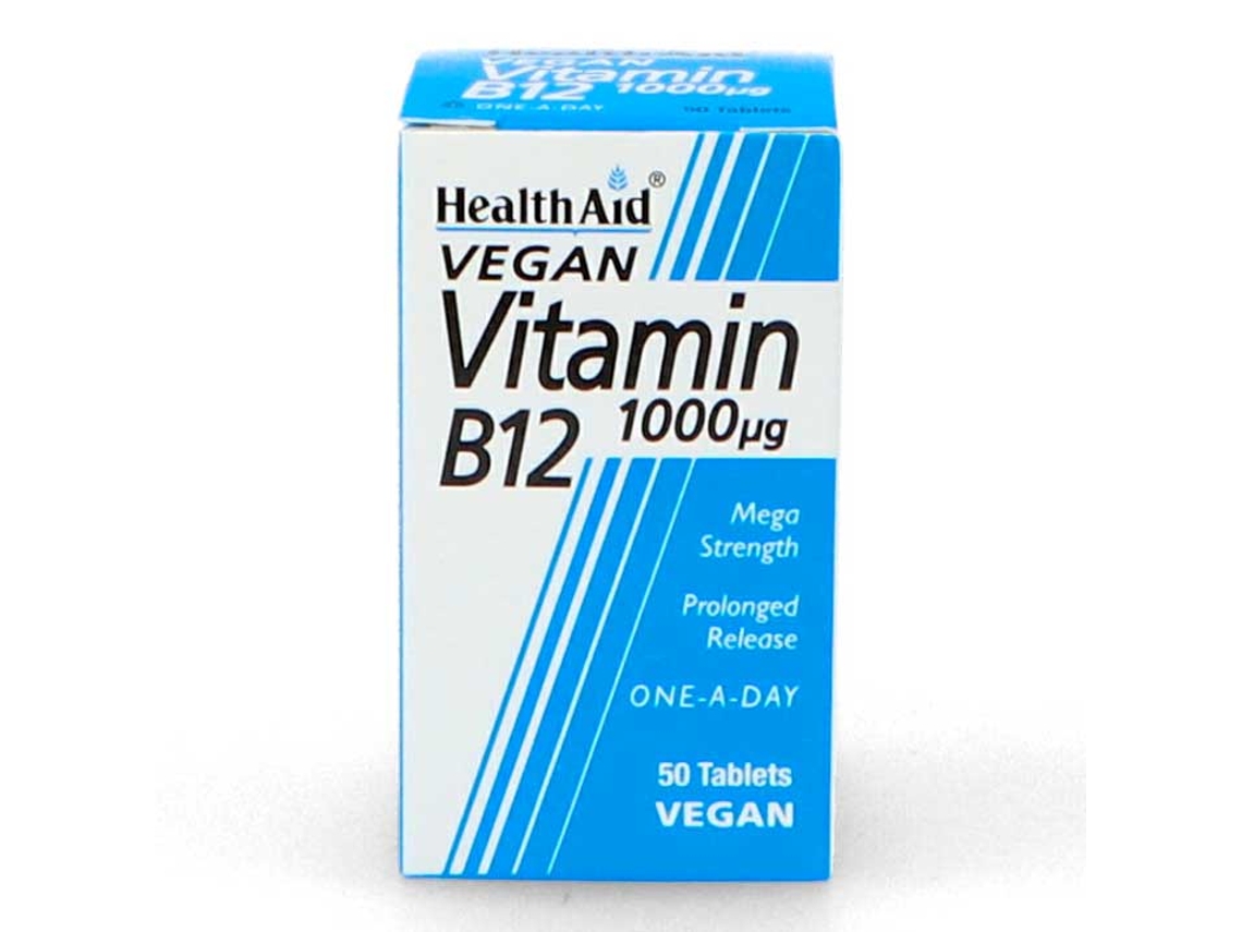 Suplemento Alimentar HEALTH AID Vitamina B (50 comprimidos)