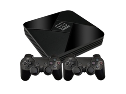 Console De Videogame Retrô De Sistema Duplo, Tv Box, Mais De 50 Emuladores, Mais De 40.000 Jogos Para Decodificador Nds/ps1/psp/gba/n64 Ly Ebike