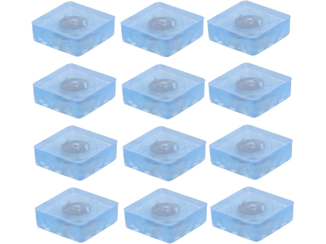 Balacoo Conjunto De 30-protetores Pés Mesa Em Pvc Antiderrapante Para Sofá E, Branco, Acessório Para Móveis