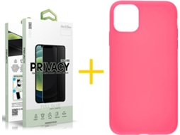 Capa + Película para iPhone 11 SKYHE Rosa