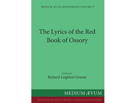 Livro The Lyrics of the Red Book of Ossory de Leighton Greene Richard (Inglês)