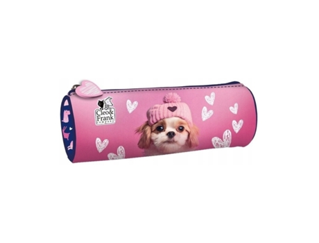 Cleo Frank Dogs School Pencil Case Tube, 1 Piece Derform