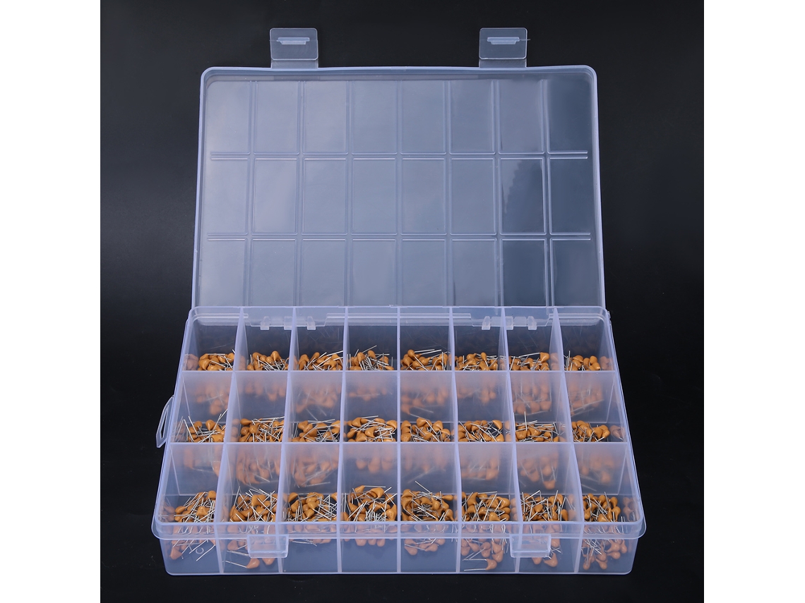 Laxiscreed Capacitores Cerâmicos Monolíticos Multicamadas – 24 Especificações, Pack De 840 Unidades