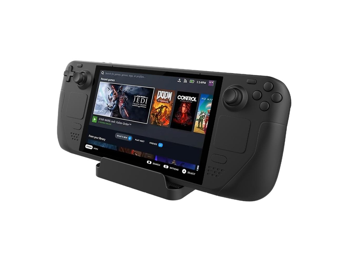 Mali base de Suporte Compatível com Steam Deck Dock com Pasta de Silicone Antiderrapante para Switch/switch Oled/switch Lite e Smartphones