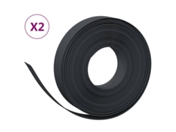 Garden Edging, Garden Edgings Vidaxl Preto Polietileno (20 X 0.1 M)