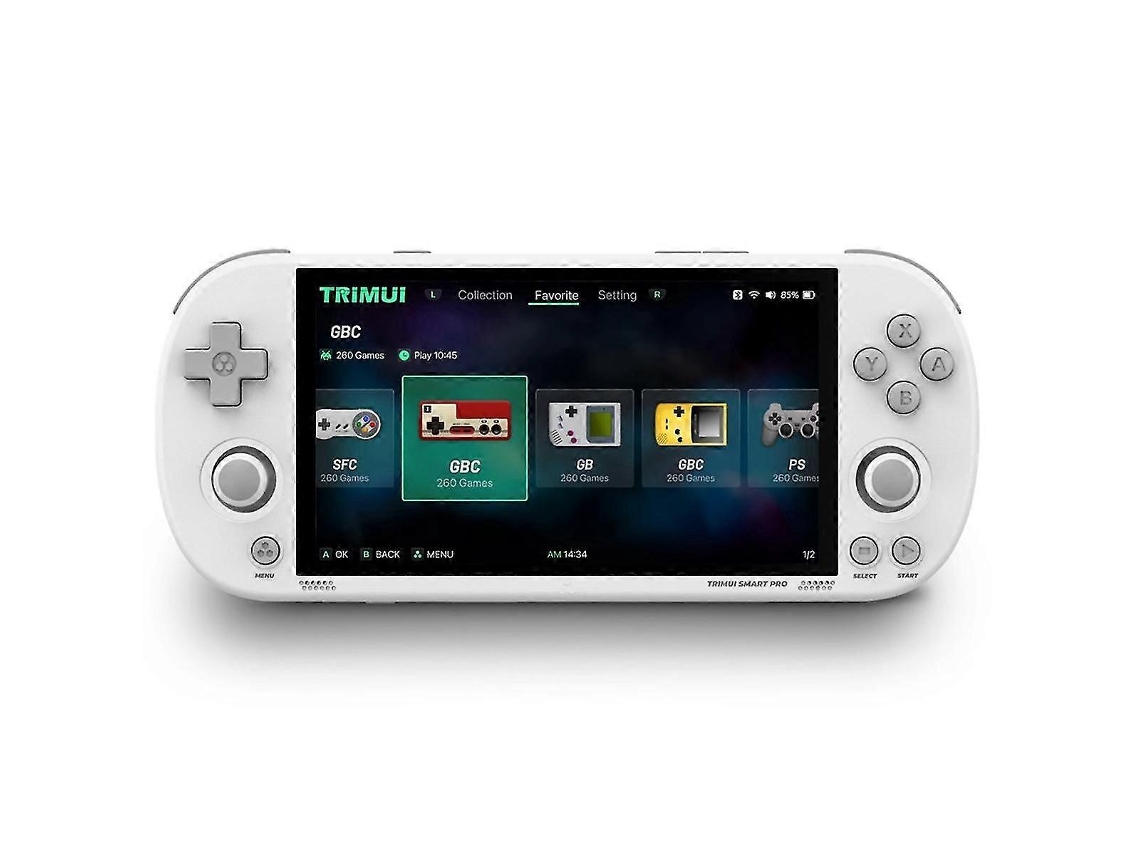 Console De Jogos Portátil Smart Pro De Código Aberto, Retro Arcade Hd, Tela Ips De 4,96 Polegadas, Console De Jogos Linux Ly Ebike
