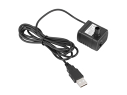 Bomba Dágua Miniatura Motor Sem Escova 5v Usb 0.5m 150l/h Submersível