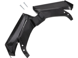 Spoiler Lateral Para Motocicleta Compatível Com Pcx160 – Carenagem Bico De Pássaro Em Abs Preto