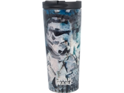 Garrafa STAR WARS (Preto - Aço Inoxidável)