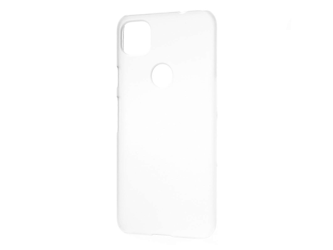 Capa De Pc Rígida Emborrachada Para Google Pixel 4a 4g