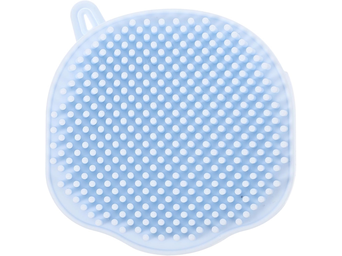 Escova De Banho Silicone Dupla Face Homoyoyo Para Corpo E Cabelo, Portátil E Fácil De Usar