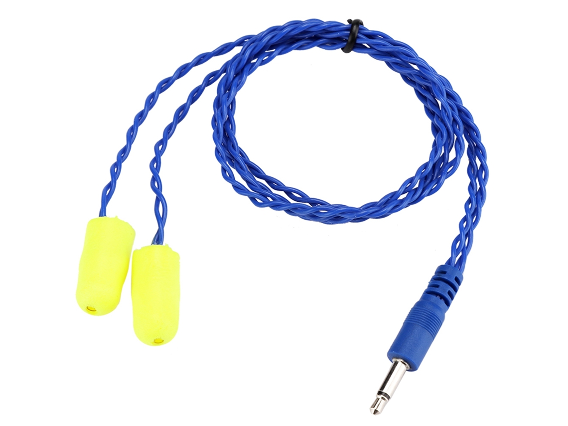 Fones De Ouvido Mini Espuma Para Corridas Com Redução De Ruído Mono