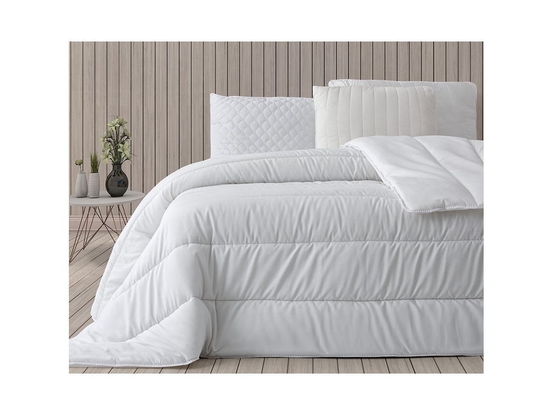 Edredão Aloe Vera VIDAL HOME (Outlet Caixa Aberta - 280x240 cm - Poliéster - Branco)