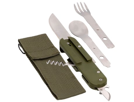 Aktive Set Covered Camping With Cover Verde