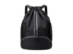Mochila Com Cordão Saco De Ginástica Saco De Cordão Saco De Cordão Preto*