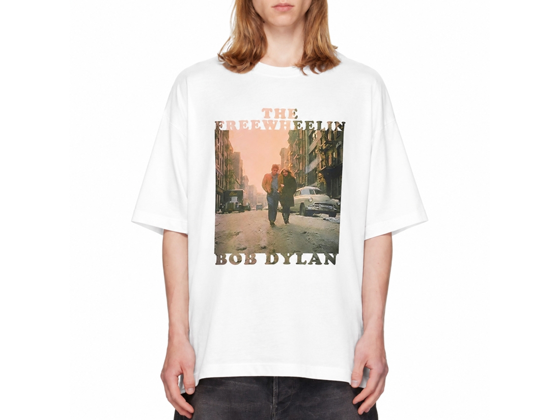 Bob Dylan Freewheelin T-shirt Classic Unisex Adults Size:s