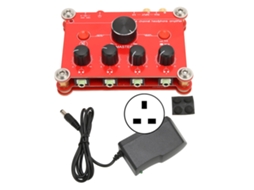 Amplificador De Fones De Ouvido De 4 Canais Com Controle De Volume Independente Módulo De Potência