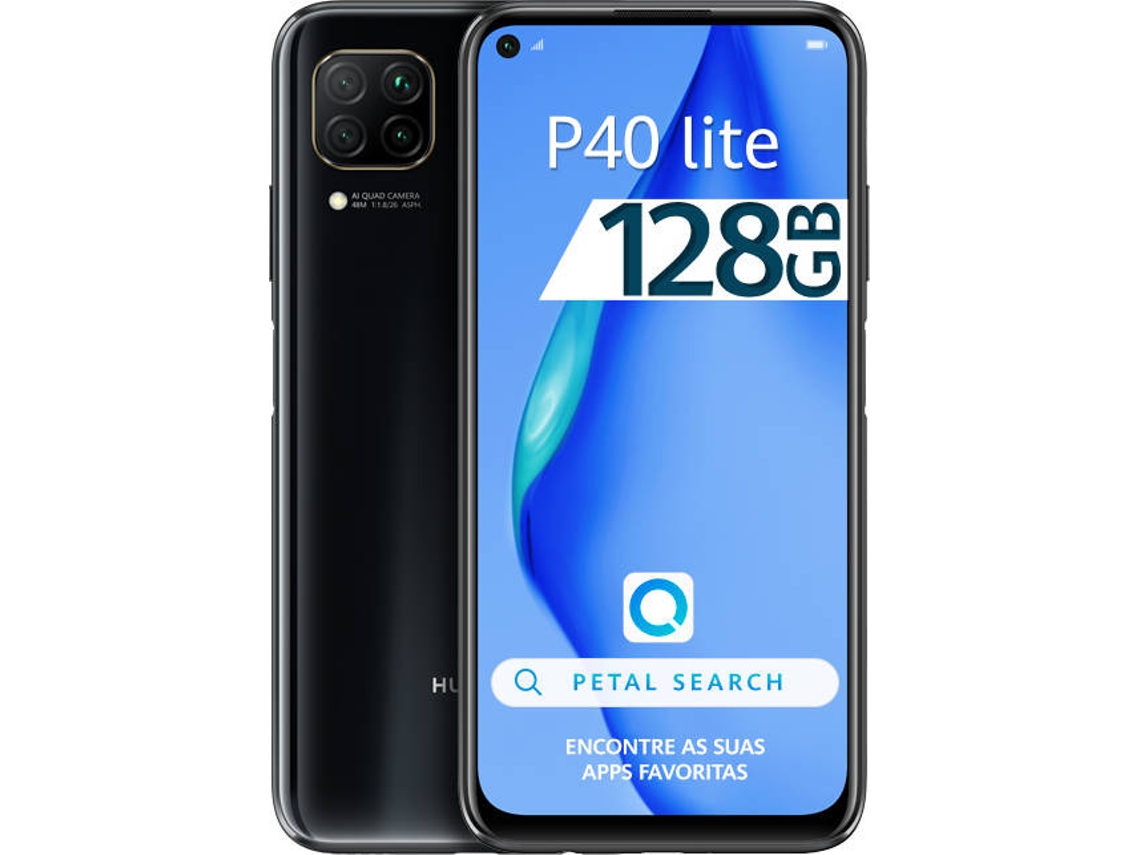 Smartphone HUAWEI P40 Lite (6.4'' - 6 GB - 128 GB - Preto)