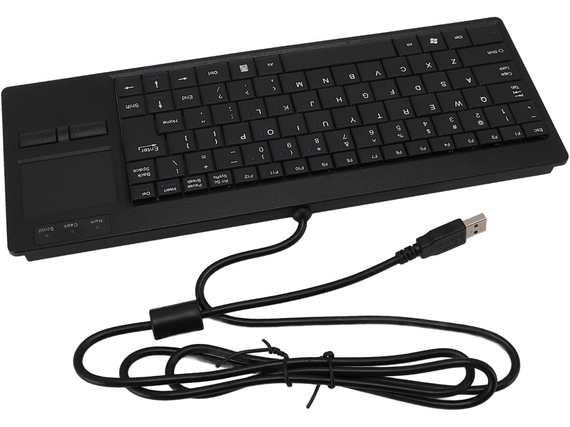 Teclado Mecânico Usb com Touchpad, Classificação Ip68 e Hub para Uso Marítimo e Industrial. SFUSHOS