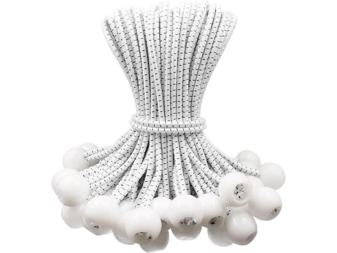 50 unidades de cordão elástico de 15 cm AQUAFORGE