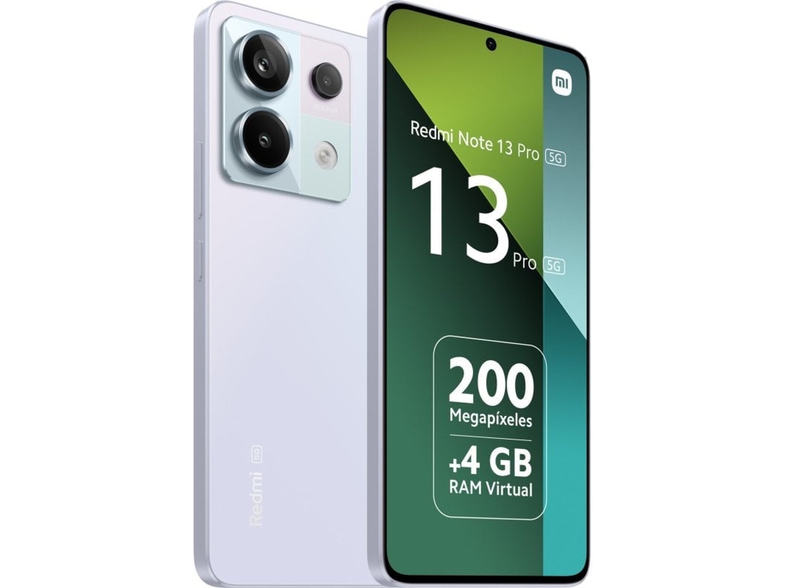 Xiaomi Redmi Note 13 Pro 5g 8gb 256gb Smartphone Móvil Libre Android, Purpura
