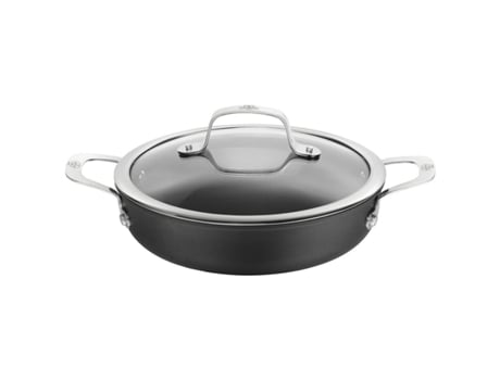 Caçarola com Tampa BALLARINI Alba Albg3Ed.24D Grafite Titânio Aço Inoxidável Alumínio 24 cm