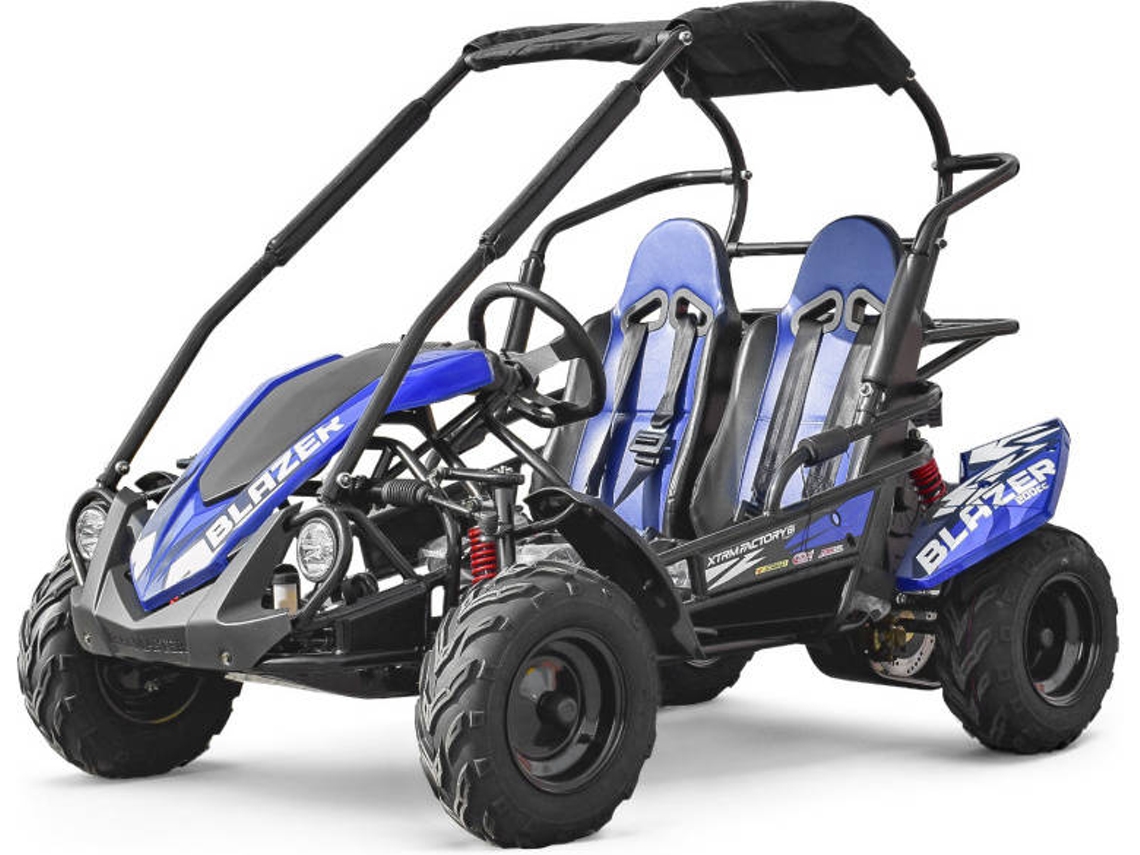 Buggy XTRM Blazer 200Cc Criança 2 Lugares - Azul