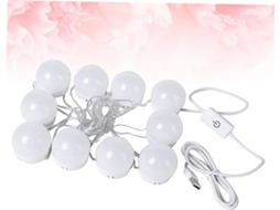 Conjunto De Luzes Led, 10 Unidades, Para Decoração E Utilização Em Diferentes Ambientes, Formato Prático