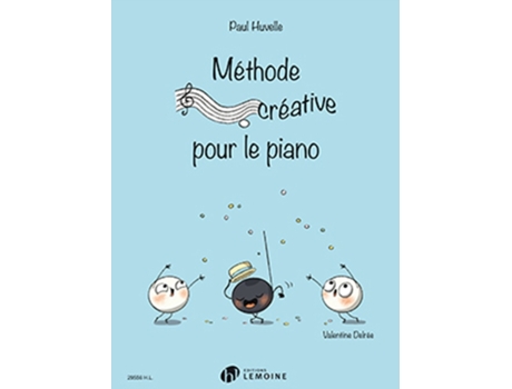 Livro Methode creative pour le piano de Delree e Valentine (Francês)