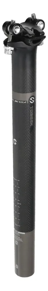 Tubo De Selim De Fibra De Carbono 31,6x400 Mmvayotoy
