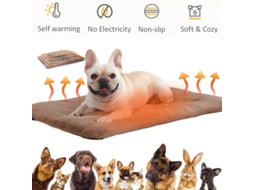 Tapete Autoaquecido para Gatos, Adequado para Uso Interno e Externo, Não Requer Energia Elétrica, Tamanho Xl, Ergonômico, Diário STELASPLEN