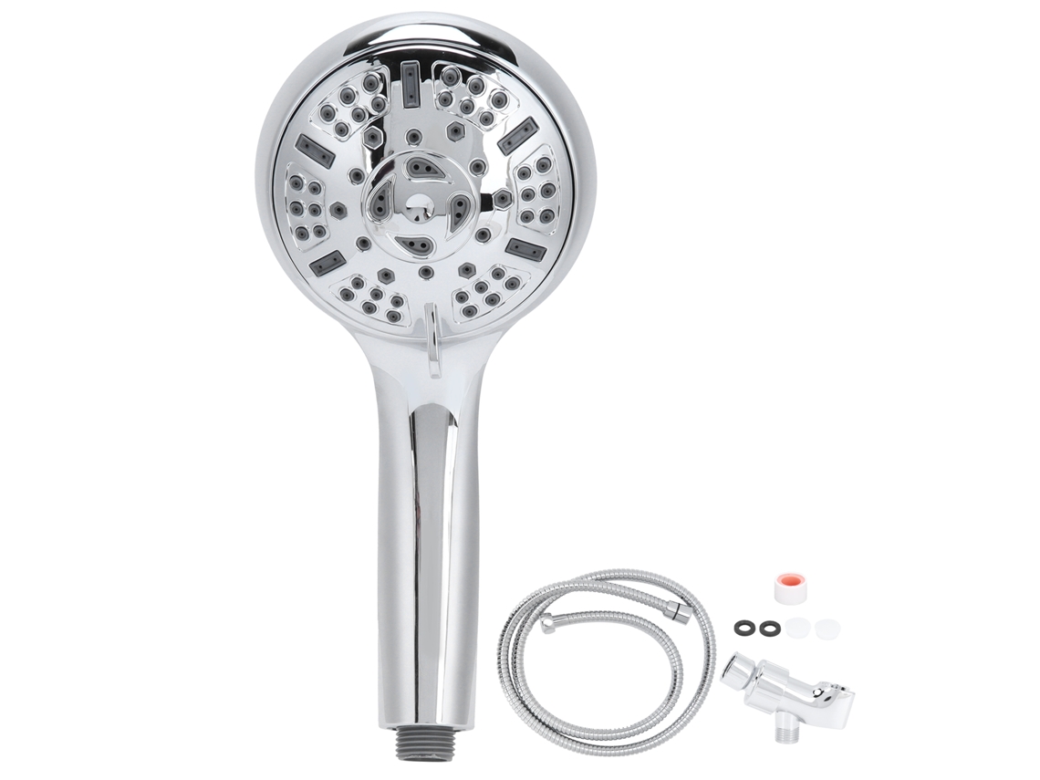 Chuveiro de Alta Pressão com 9 Funções G1/2 Abs Cromado Acessórios de Banheiro S/MARCA