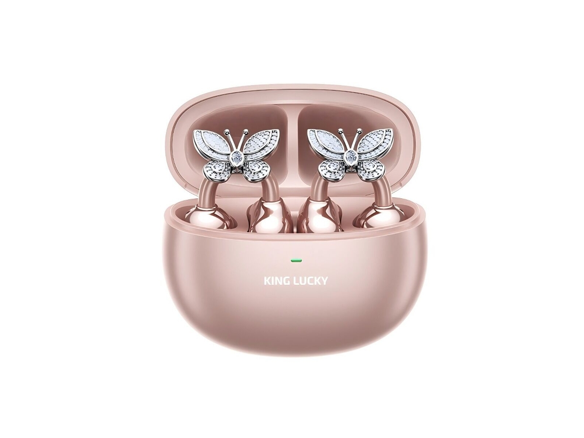 Pack Auriculares In Ear Bluetooth E Suportes Para Fones De Ouvido Kinglucky