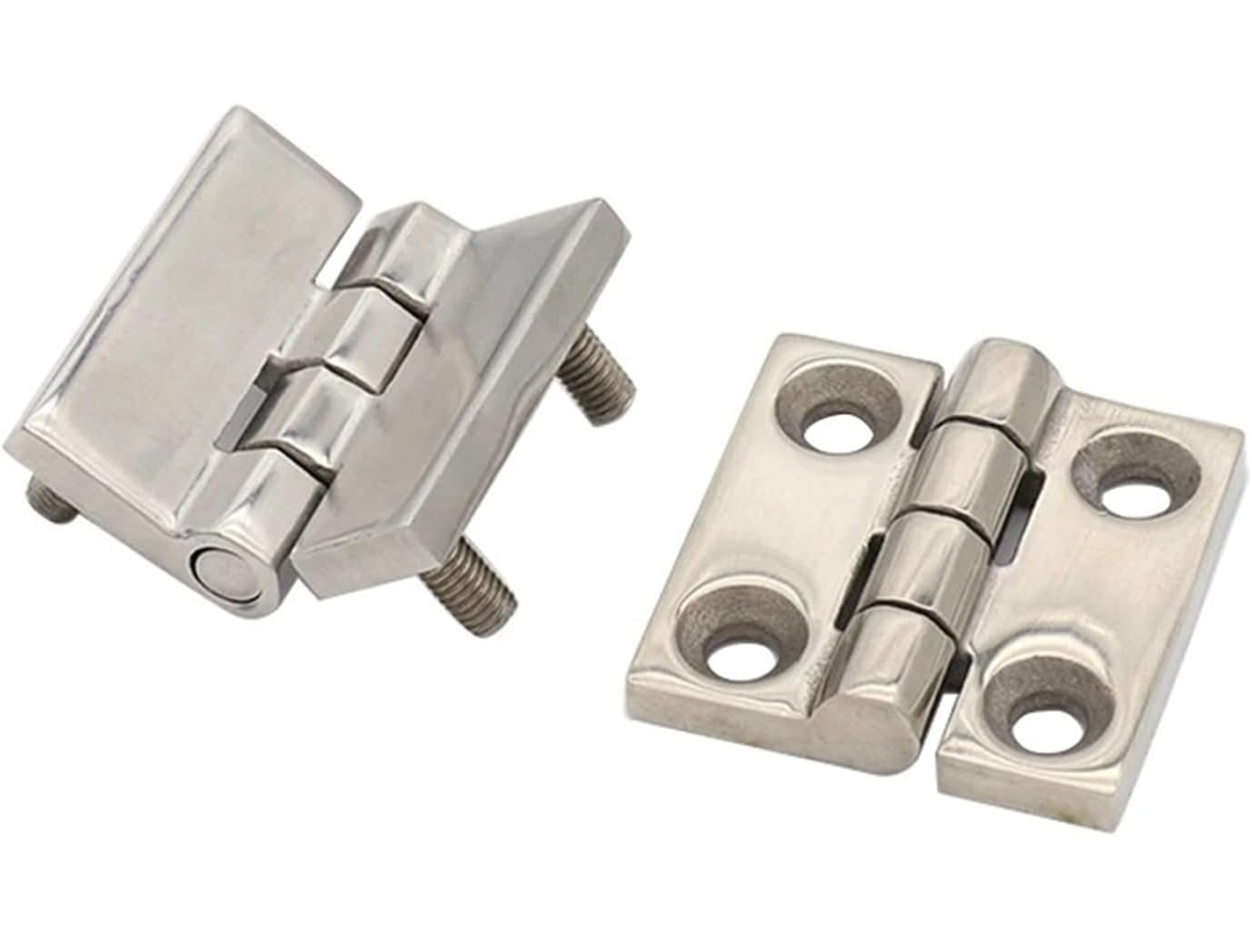 Caixa De Distribuição Com Dobradiça Cl218, Quadrada, Em Aço Inoxidável Espesso, Para Uso Industrial, Conexão Cl218, 1 Peça