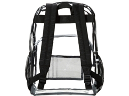 Mochila Escolar Básica, Transparente Aquaforge