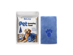Toalha para Pets de Microfibra, Macia, Absorvente e de Secagem Rápida LAXISCREED