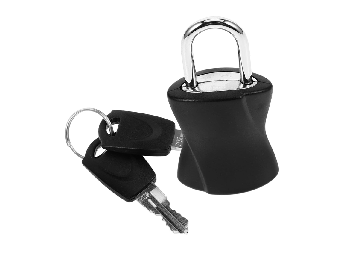Cadeado Pequeno com Chave Tsa para Bagagem, de Segurança Malas e Armários, Mini Resistente em Liga GOKOCO