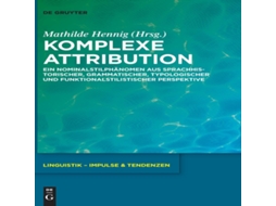 Livro Komplexe Attribution de De Gruyter (Alemão)