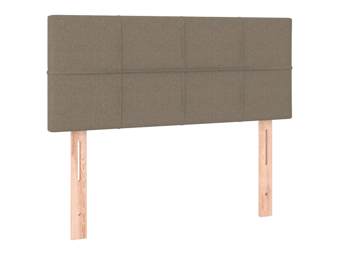 Cabeceira de Cama em Tecido 80x5x78/88 cm Cinzento Acastanhado MAISON EXCLUSIVE