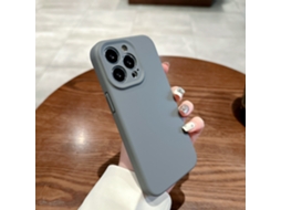 Capa Para Iphone (cinza Carvão (magnética), Apple 16 Plus), Silicone Líquido, Resistente A Quedas, Magsafe Magnética.