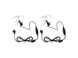 Aetheria 2pcs Fone de Ouvido Rádio de 2 Vias para Midland Gxt1000vp4 Gxt1050vp4 com Vox