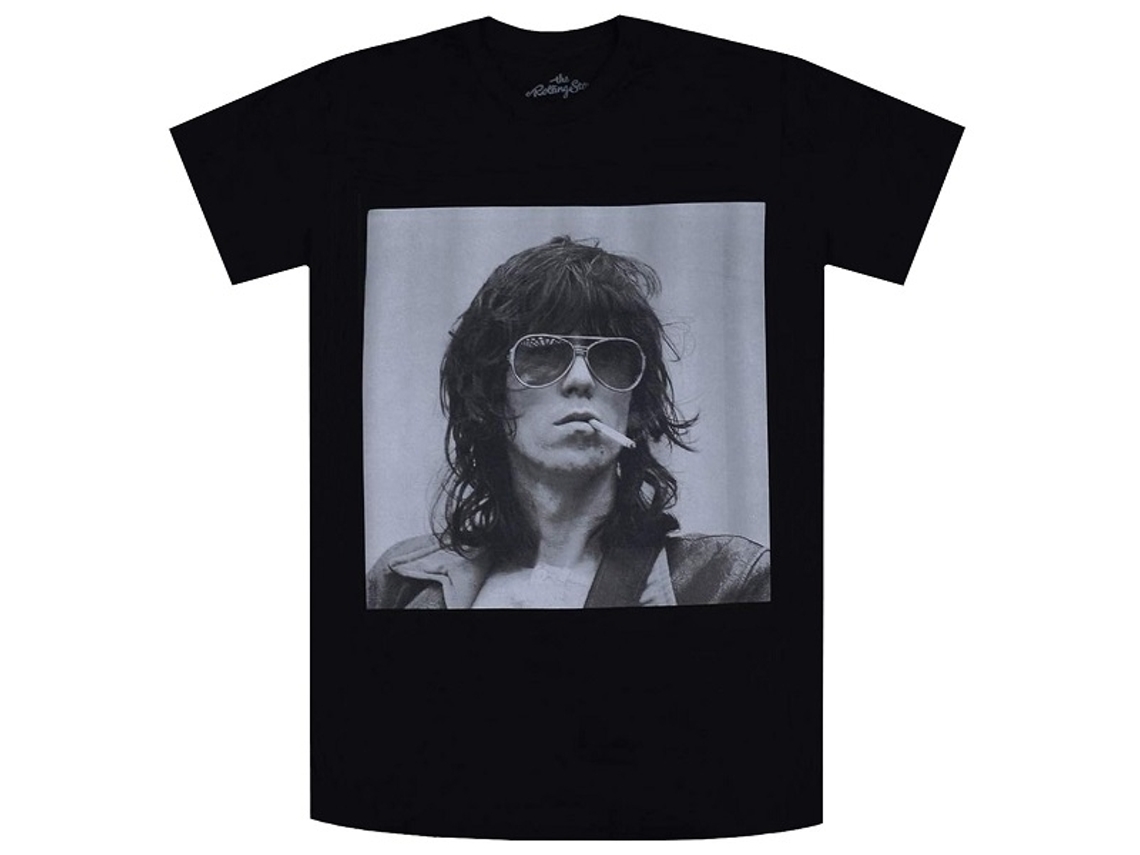 The Rolling Stones Keith Smoke T-shirt Classic Unisex Adults Size:xxl