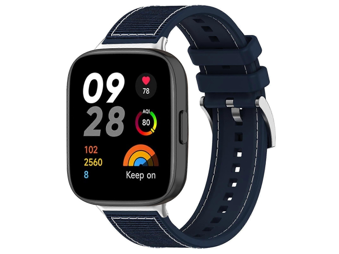 Pulseira De Relógio Híbrida De Nylon Trançado E Silicone Xdfind