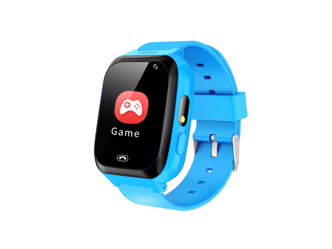Smartwatch com Lanterna e 6 Jogos Integrados MDUG (azul)