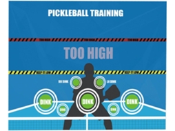Tapete De Treino De Pickleball Para Montagem Na Parede - Melhore A Sua Prática
