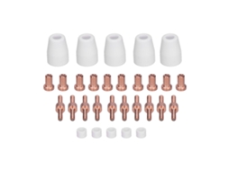 Kit De Consumíveis Para Tocha De Corte A Plasma: Eléctrodos, Pontas, Bicos E Acessórios Pt‑3130pcs