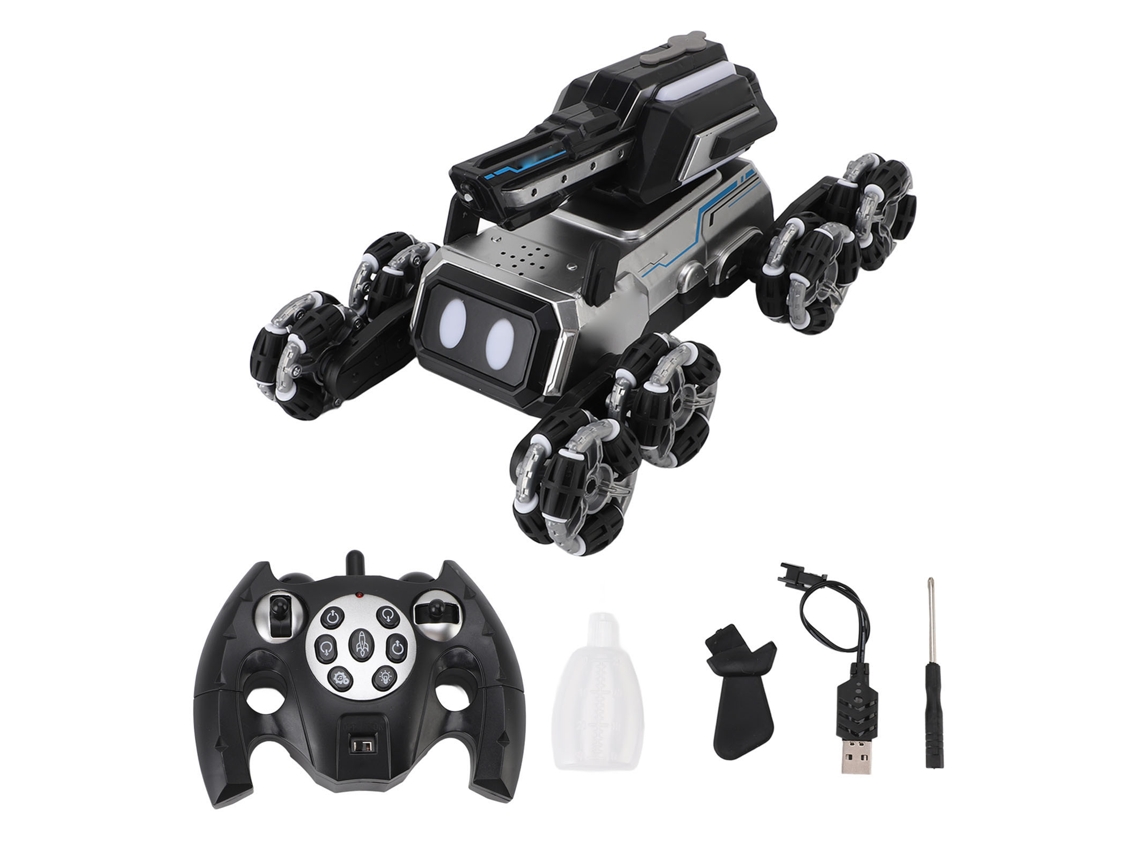 Ats carro de Stunt Rc de 8 Rodas 2.4g Transformador com Derrapagem, Brinquedo de Controle Remoto para Crianças, Presente